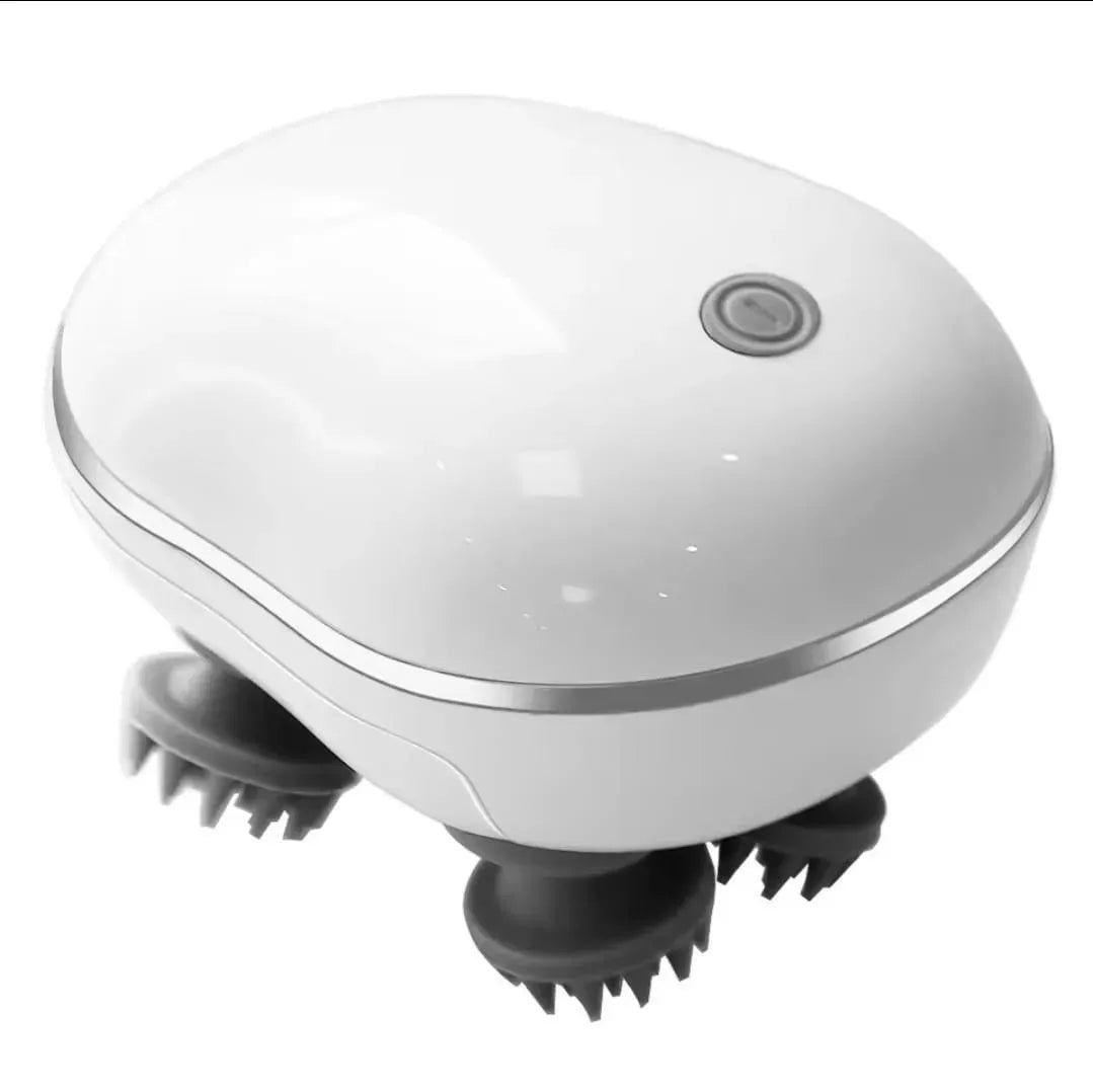 Electric Scalp Massager with Heat — Portable USB Rechargeable | 4 Massage Claws | 3 Modes | Deep Relaxation Wellness Tool 2026