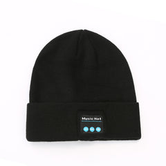 Bluetooth Music Hat V5.0 Waterproof Blue