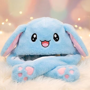 GlowBunny LED Plush Hat | Multicolor Light-Up Bunny Ears Hat | Soft Plush | Kids Party & Costume Accessory
