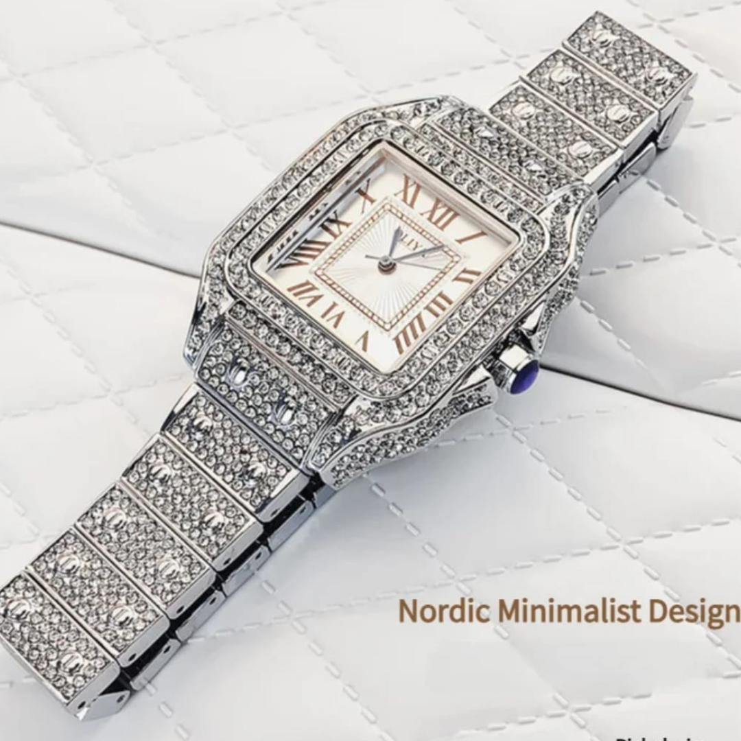 Oliya Custom Dial Hip Hop Watch