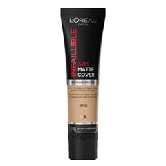L'Oréal Paris Infallible 32H Matte Cover Foundation SPF25 | Full Coverage Matte Finish