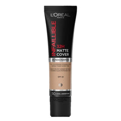 L'Oréal Paris Infallible 32H Matte Cover Foundation SPF25 | Full Coverage Matte Finish