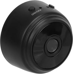 A9 Mini WiFi Camera – Wireless Night Vision Security Micro Cam with Phone App & Magnetic Mount | Black