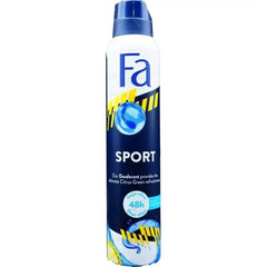 Fa Sport 48H Deodorant Body Spray 200ml | Citrus Green Freshness
