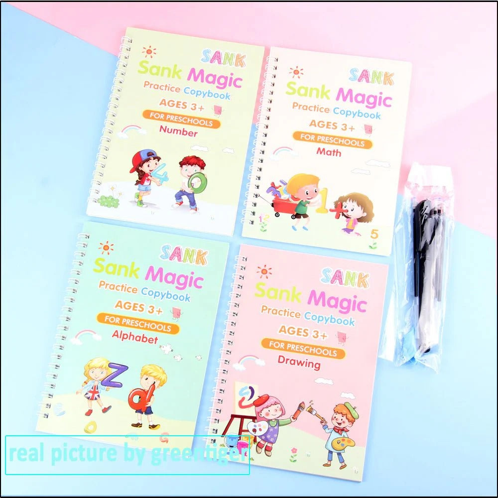 English Handwriting Practice Book – Multi-Style Writing Guide