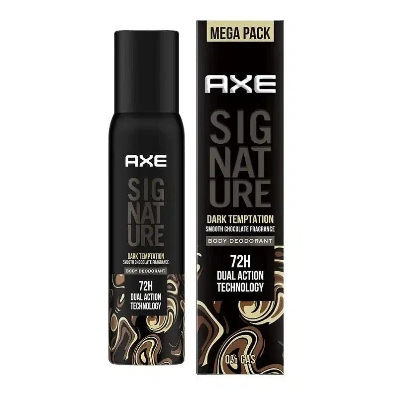 AXE Signature Dark Temptation Deodorant Perfume Spray 122ml | 72H Dual Action