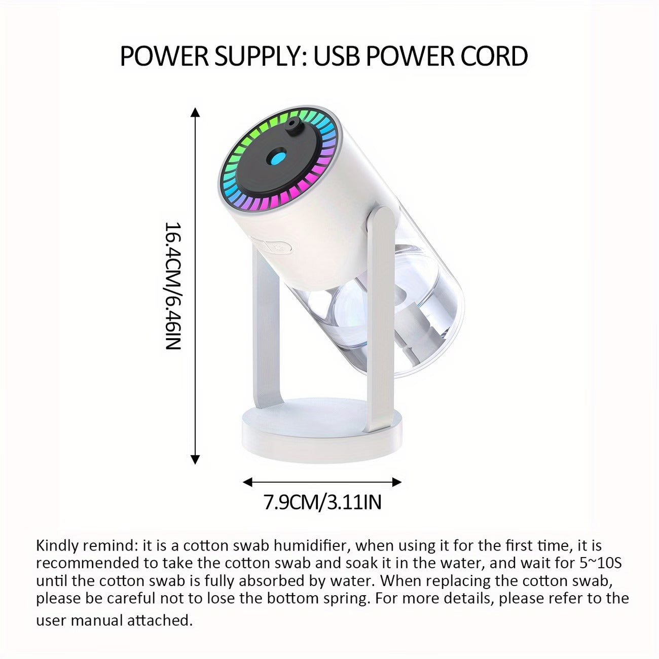 Star Projector with Humidifier