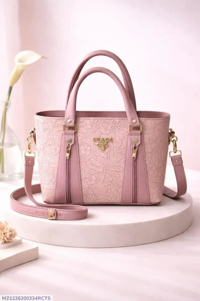 Women's Textured Leather Shoulder Bag — 6 Trending Colors | Quiet Luxury 2026