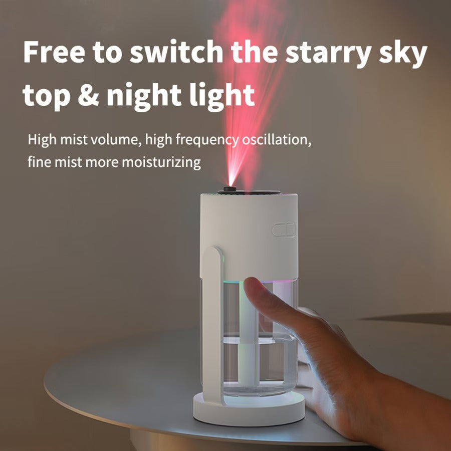 Star Projector with Humidifier