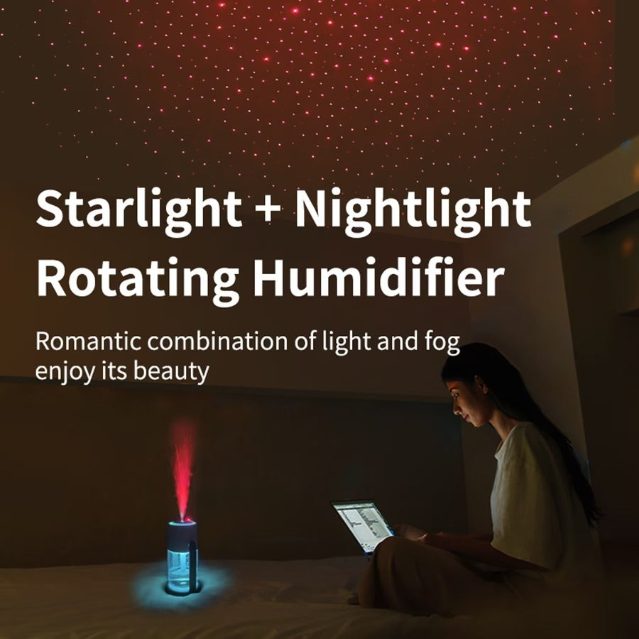 Star Projector with Humidifier