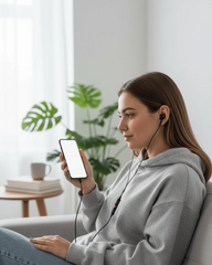 Faster Super Bass Wired Earphones – High Fidelity Stereo Sound, Built-In Mic & Volume Control | Everyday In-Ear Earphones