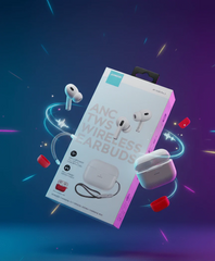 JOYROOM Pro 2 ANC TWS Earbuds | Bluetooth 5.2 & Wireless Charging