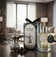 Dirham Eau De Parfum Spray 100ml | Fresh Floral & Woody Arabian Fragrance