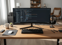 Mechanical Gaming Keyboard – Full-Size Layout, Tactile Key Switches & Textured Keycaps | Sturdy Build for Gaming & Office Use