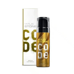 Wild Stone CODE Body Perfume for Men | Titanium & Gold | Long-Lasting Fragrance