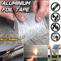 Aluminum Foil Waterproof Tape – Butyl Rubber Leak Repair Tape