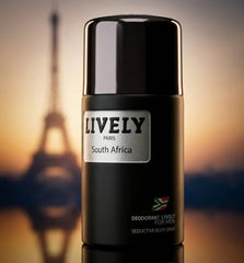 LIVELY Paris South Africa Deodorant Body Spray for Men | Seductive & Fresh