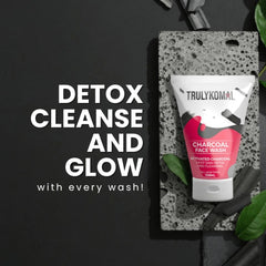Truly Komal Charcoal Face Wash – Deep Detox & Oil Control Cleanser 100ml | 2026 Skincare Essential