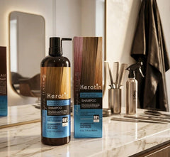 Keratin Nutrition Smooth Shampoo 900ml | Professional Frizz Control & Hair Repair Shampoo