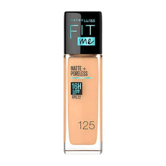 Maybelline New York Fit Me Matte + Poreless Foundation – Flawless Full-Coverage Liquid Foundation