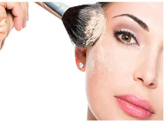 Portable Retractable Kabuki Makeup Brush | Soft Dense Bristles for Foundation, Powder & Blush