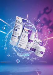 CeraVe Hydration & Renewal Bundle – Face Wash + Retinol Serum + Night Cream | Complete Skincare Set