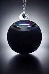KBroad Floating Waterproof Bluetooth Speaker – LED Light Ring, Portable Round Design & Carry Strap | Pool, Beach & Outdoor Use