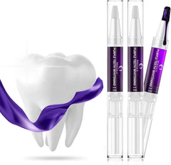 LANTHOME V34 Teeth Whitening Pen 4ml – Purple Colour Corrector | Removes Stains & Brightens Yellow Teeth