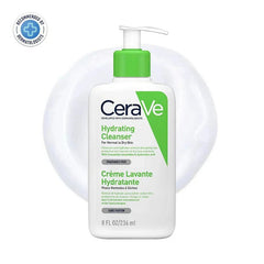 CeraVe Hydrating Cleanser – 236ml | Gentle Face Wash for Normal to Dry Skin with Ceramides