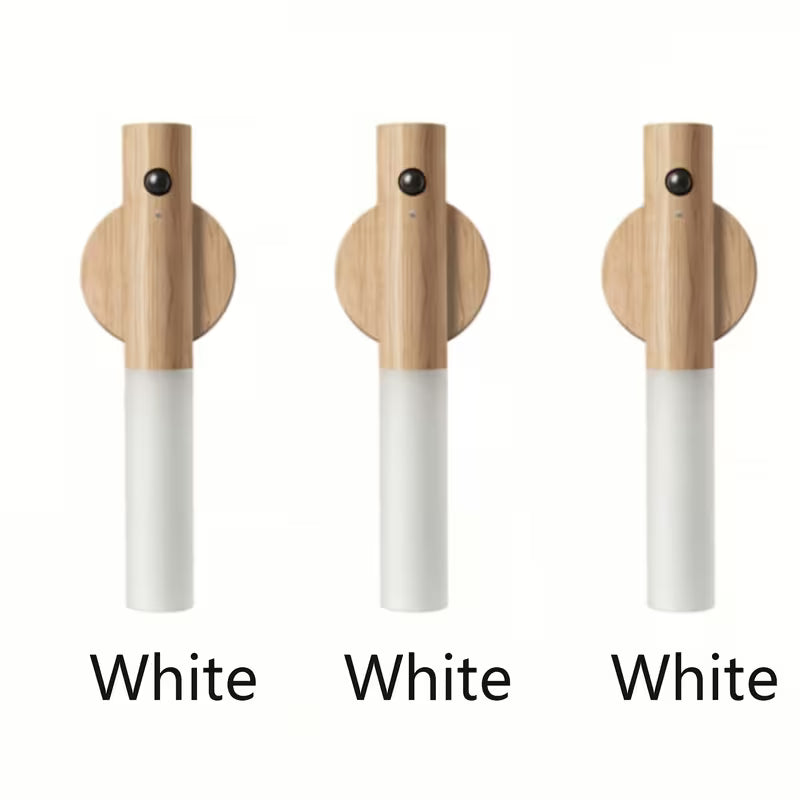 Motion Sensor Night Light, Magnetic Wall Light, USB Rechargeable LED Light, Christmas Decoration Light, for Indoor Wooden Wall Lamp Wardrobe Light, Corridor Stairs