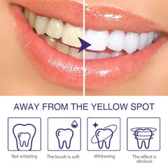 LANTHOME V34 Teeth Whitening Pen 4ml – Purple Colour Corrector | Removes Stains & Brightens Yellow Teeth