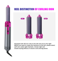 Ceramic Hot Air Brush 5-in-1 Hair Styler