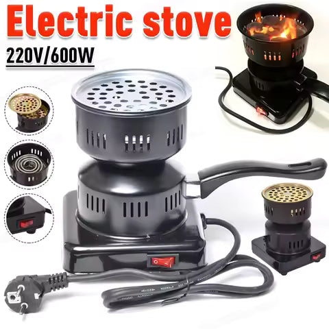 Electric Coal Burner Charcoal Starter Stove Burner Hot Plate Heater Furnace for Shisha Hookah Narguile Accessories