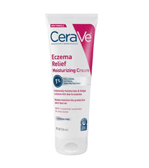 CeraVe Eczema Relief Moisturizing Cream 236ml – Colloidal Oatmeal, Ceramides & Shea Butter | Sensitive & Dry Skin