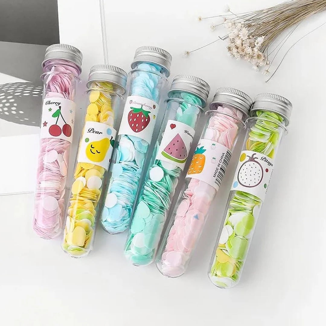 Paper Soap Tubes – Pack of 4 | 400 Portable Dissolvable Soap Sheets for Travel & Kids