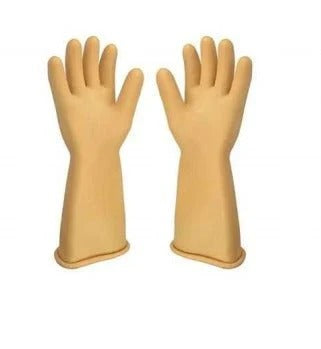 Long-Cuff Rubber Safety Gloves | Thick Rubber | Extended Forearm Protection | Cleaning, Chemical & Industrial Use