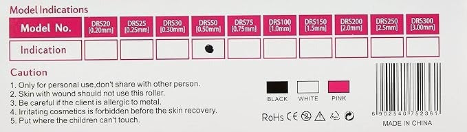 Derma Roller 1 mm Men Mattress Hair & Beard Growth