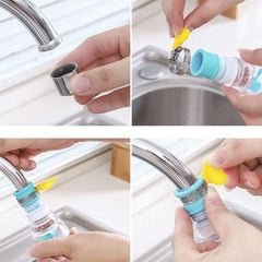 Adjustable Faucet Filter | Stretchable Splash-Proof Tap Nozzle | Built-In Filter Beads | Kitchen & Bathroom
