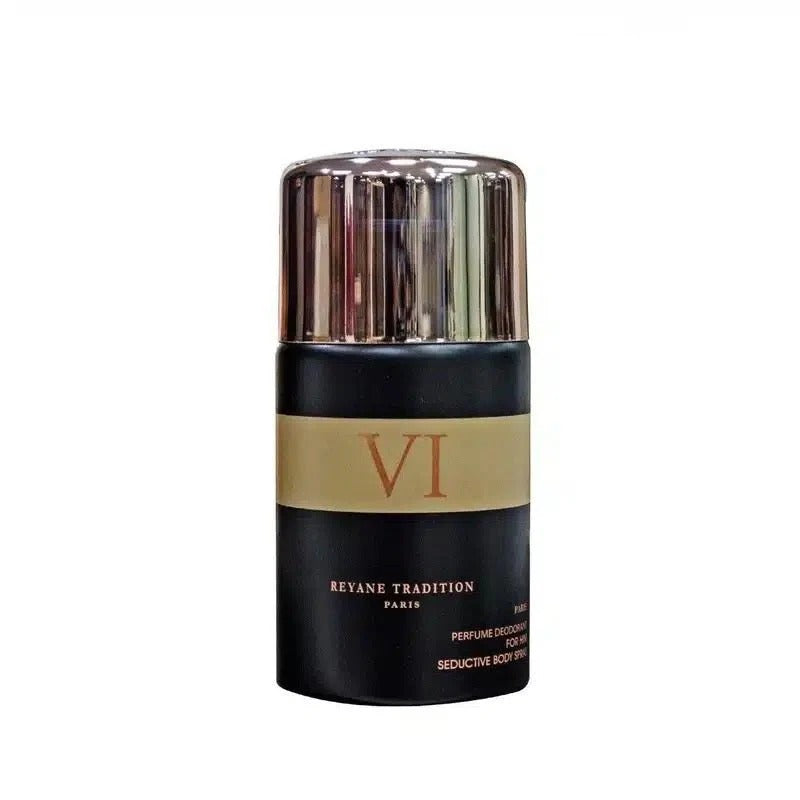 VI Men Paris Perfumed Body Spray 250ml by Reyane Tradition | Bold Masculine Fragrance