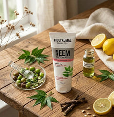 Truly Komal Flawless Neem Face Wash — Deep Cleanse & Acne Control | 75ml