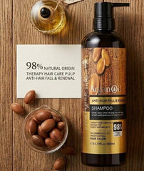 Argan Oil Anti-Hair Fall & Renewal Shampoo 900ml | Strengthening & Nourishing Hair Care
