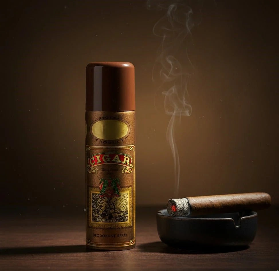 CIGAR Original Deodorant Spray for Men | Bold Woody & Masculine Fragrance