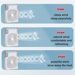 Cooling Fan with Ice – Easy-Clean Air Cooler for Fresh Comfort
