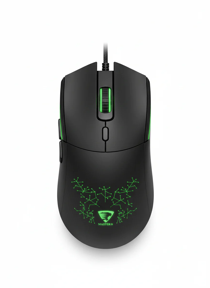 Master Gaming Mouse | Adjustable DPI, LED Lighting & Ergonomic Grip