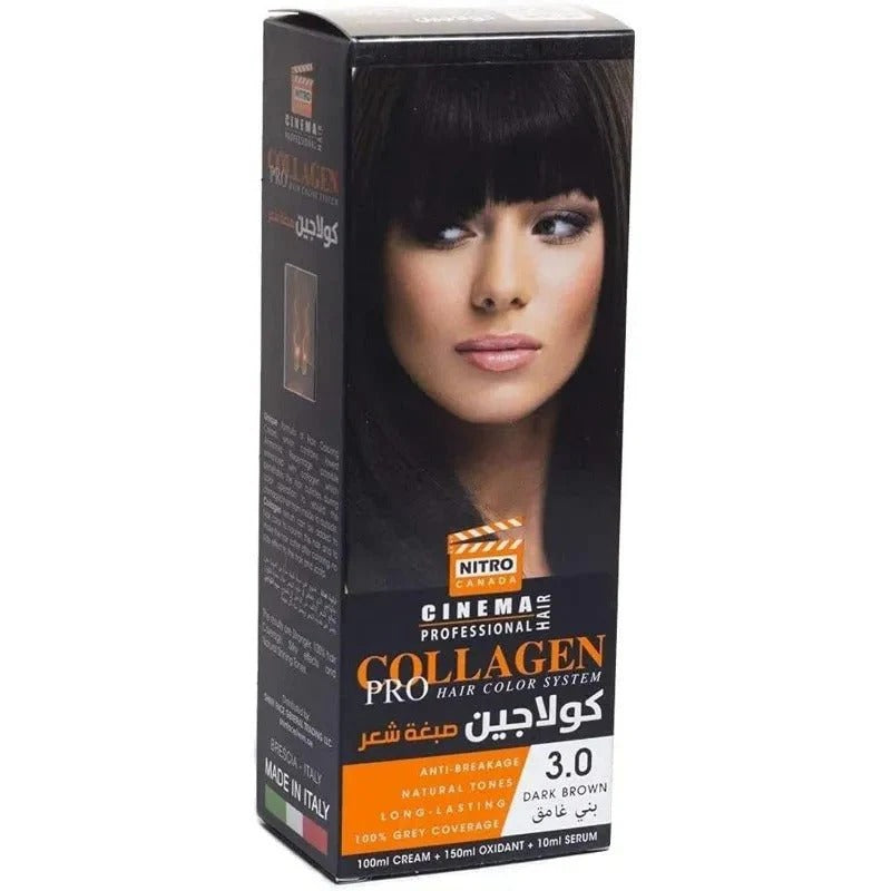 Nitro Color Pr64 Nitro Canada Cinema Collagen Pro Hair Color | 100% Grey Coverage ...