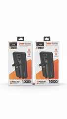 J-Cell Power Bank 10000mAh | 22.5W PD Fast Charging with Built-In Cables