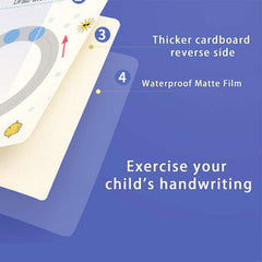 Kids Tracing & Pen Control Practice Cards | 64 pcs | Animal-Themed | Ages 2–6 | Early Writing Skills