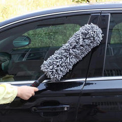 Car Duster Kit – Microfiber Brush for Exterior & Interior | Lint-Free, Scratch-Free Detailing Brush for Car, Truck, SUV, RV & Motorcycle