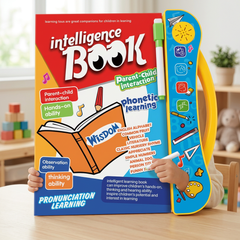 Interactive Phonetics Learning Book for Kids – Touch & Learn Educational Toy with Built-In Sound | Early Learning for Toddlers