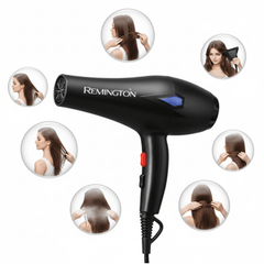 Remington 5000W Hair Dryer | Style Inspirations Series | Concentrator Nozzle | Salon-Quality Results